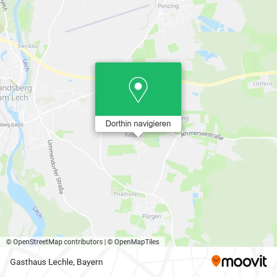 Gasthaus Lechle Karte