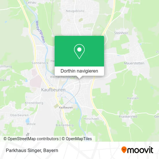 Parkhaus Singer Karte