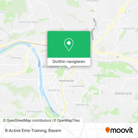 B-Active Ems-Training Karte