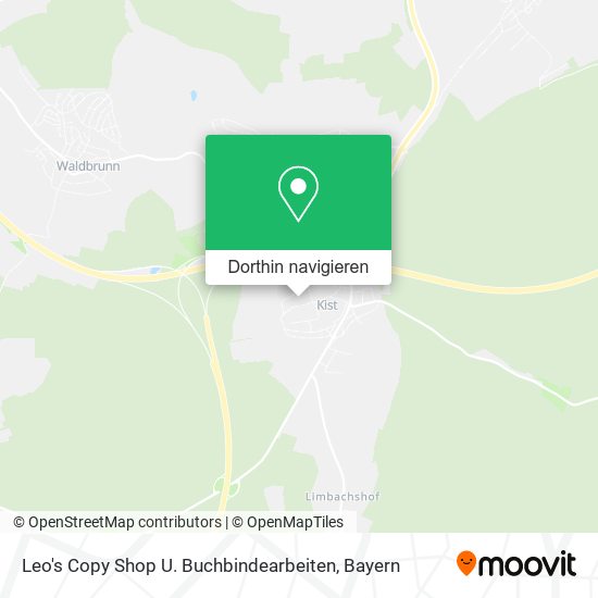 Leo's Copy Shop U. Buchbindearbeiten Karte