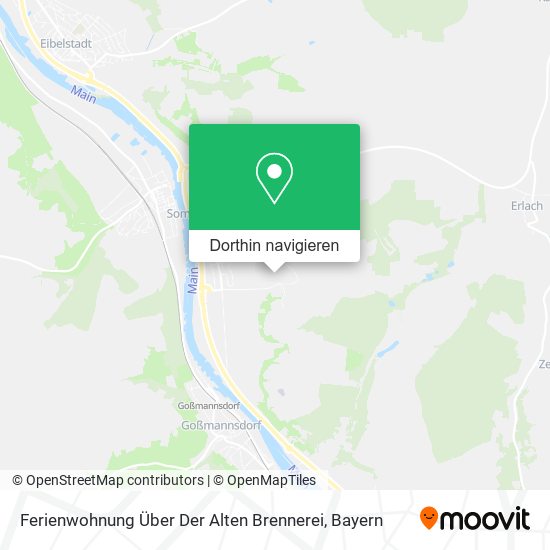 Ferienwohnung Über Der Alten Brennerei Karte