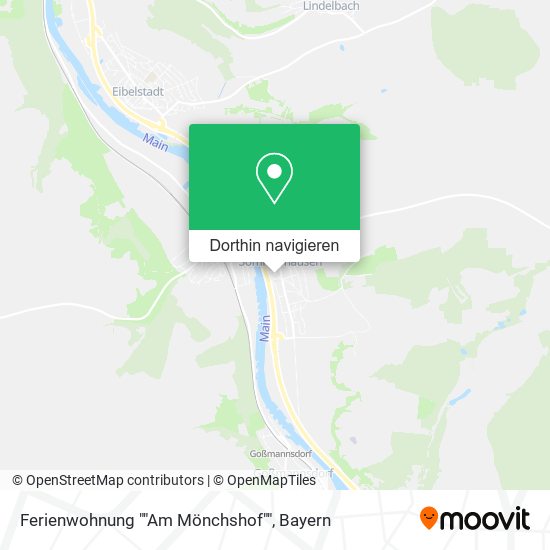 Ferienwohnung ""Am Mönchshof"" Karte