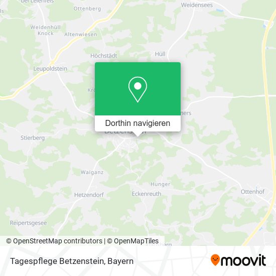 Tagespflege Betzenstein Karte