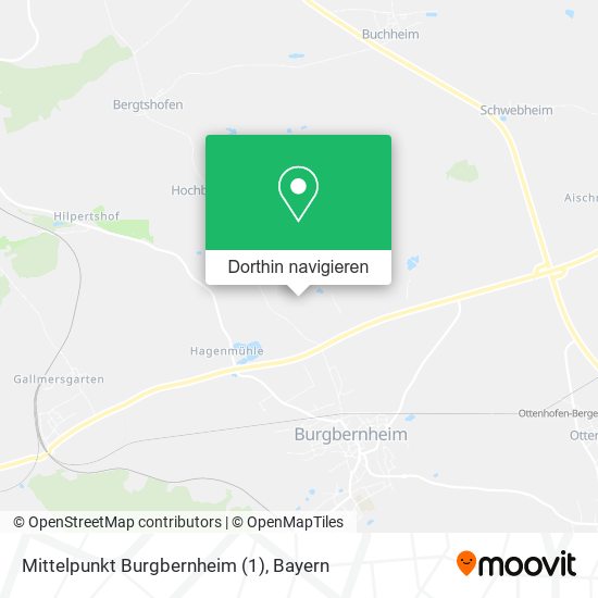 Mittelpunkt Burgbernheim (1) Karte