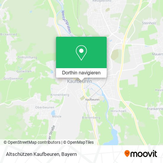 Altschützen Kaufbeuren Karte