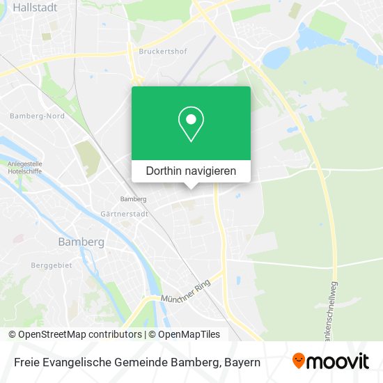 Freie Evangelische Gemeinde Bamberg Karte