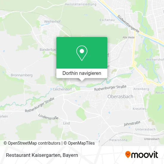 Restaurant Kaisergarten Karte