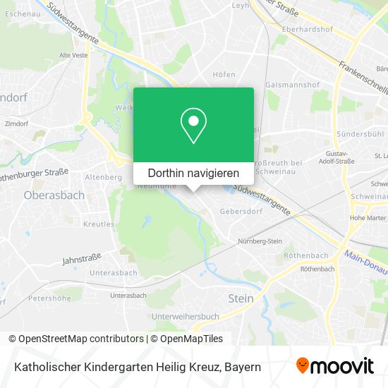 Katholischer Kindergarten Heilig Kreuz Karte