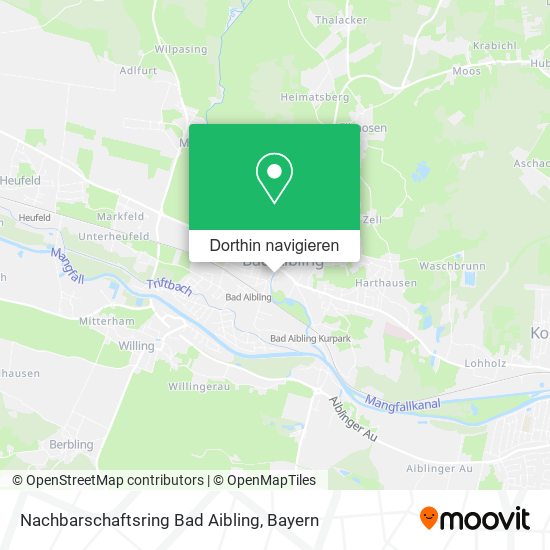 Nachbarschaftsring Bad Aibling Karte