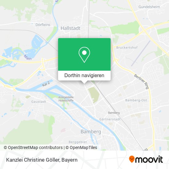 Kanzlei Christine Göller Karte