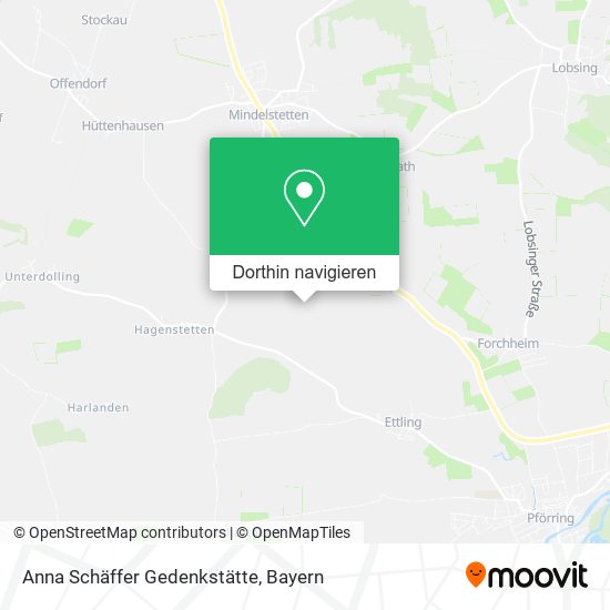 Anna Schäffer Gedenkstätte Karte