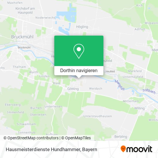 Hausmeisterdienste Hundhammer Karte