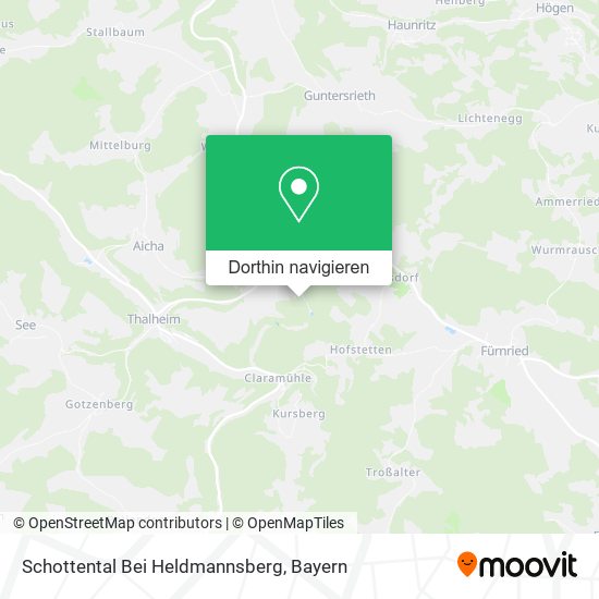 Schottental Bei Heldmannsberg Karte