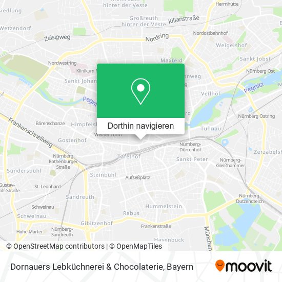 Dornauers Lebküchnerei & Chocolaterie Karte