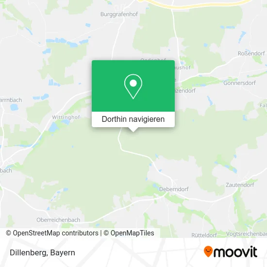 Dillenberg Karte