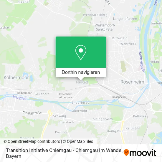 Transition Initiative Chiemgau - Chiemgau Im Wandel Karte