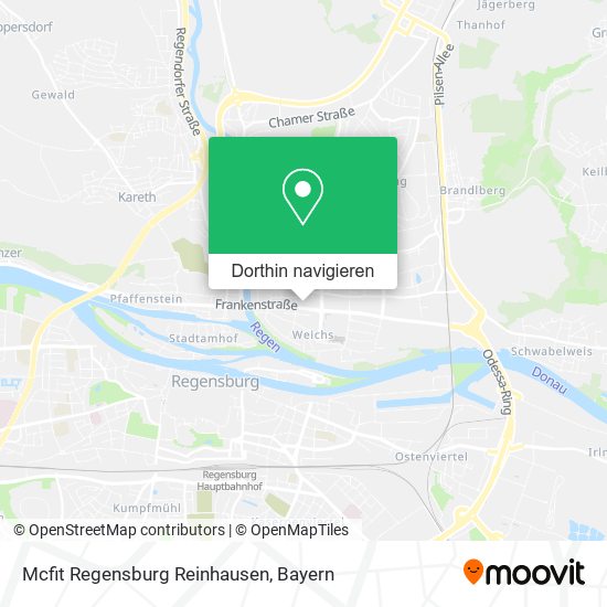 Mcfit Regensburg Reinhausen Karte