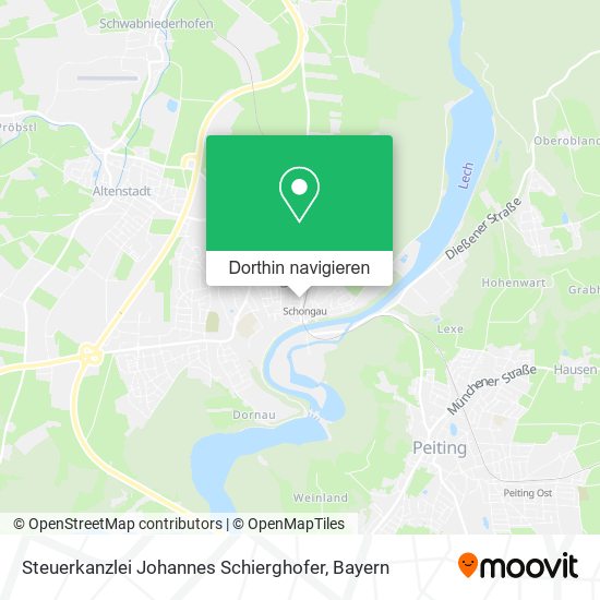 Steuerkanzlei Johannes Schierghofer Karte