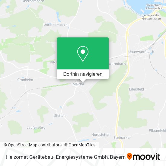 Heizomat Gerätebau- Energiesysteme Gmbh Karte