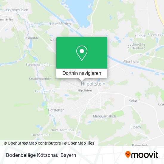 Bodenbeläge Kötschau Karte