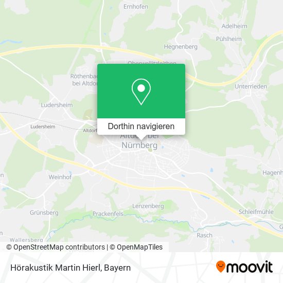Hörakustik Martin Hierl Karte