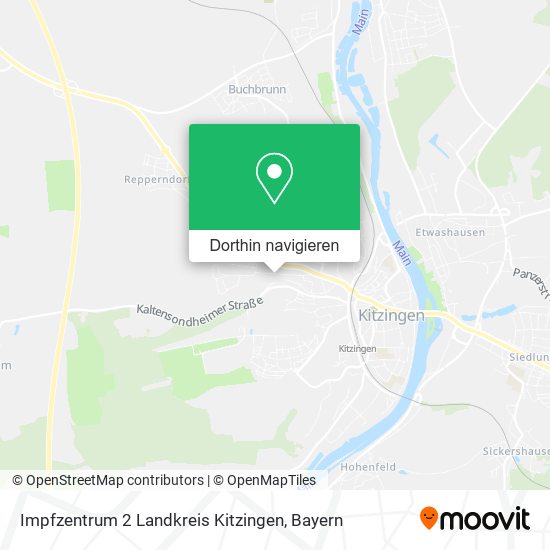 Impfzentrum 2 Landkreis Kitzingen Karte