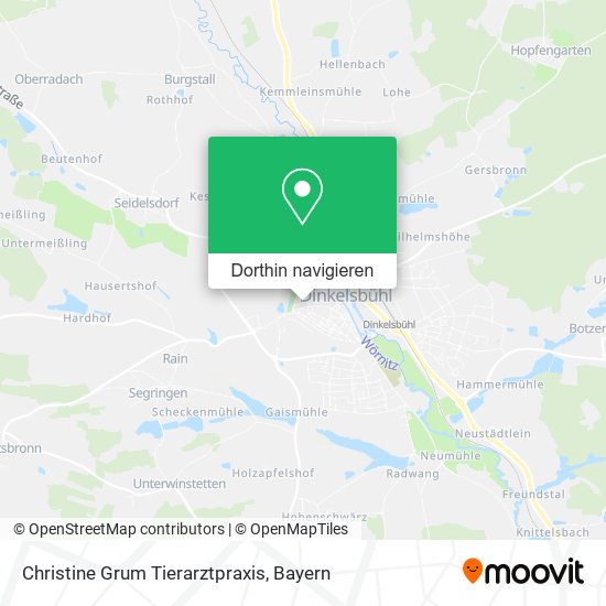 Christine Grum Tierarztpraxis Karte