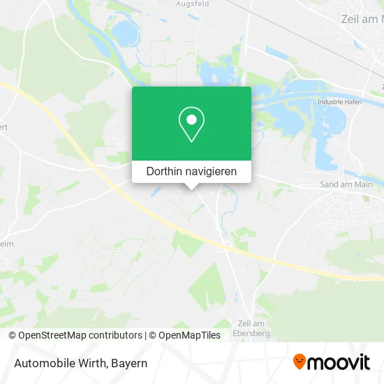 Automobile Wirth Karte