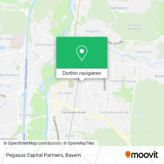 Pegasus Capital Partners Karte