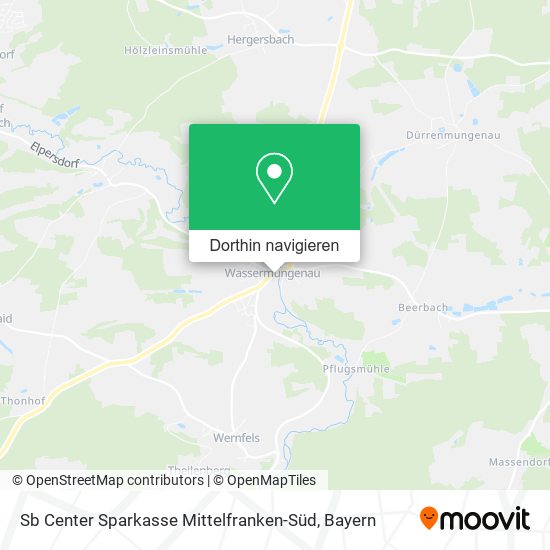 Sb Center Sparkasse Mittelfranken-Süd Karte
