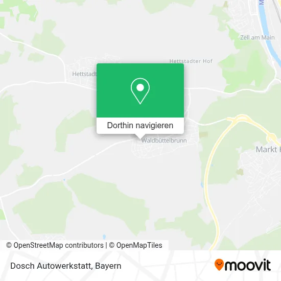 Dosch Autowerkstatt Karte