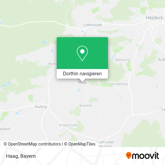 Haag Karte