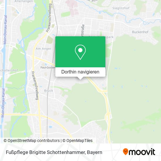 Fußpflege Brigitte Schottenhammer Karte