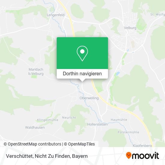 Verschüttet, Nicht Zu Finden Karte