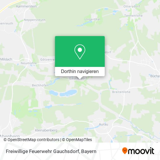 Freiwillige Feuerwehr Gauchsdorf Karte