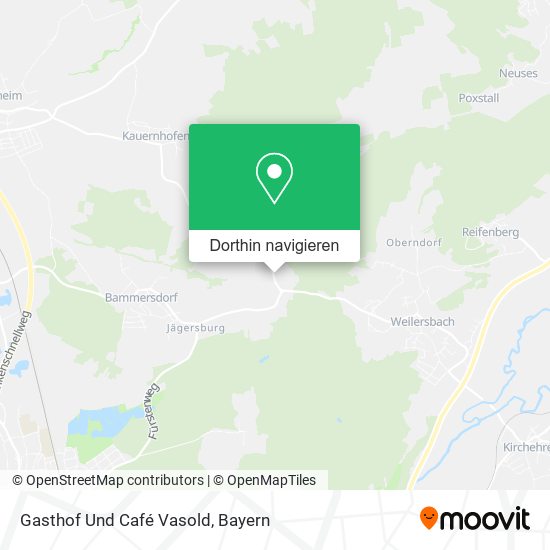 Gasthof Und Café Vasold Karte
