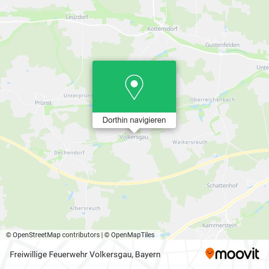 Freiwillige Feuerwehr Volkersgau Karte