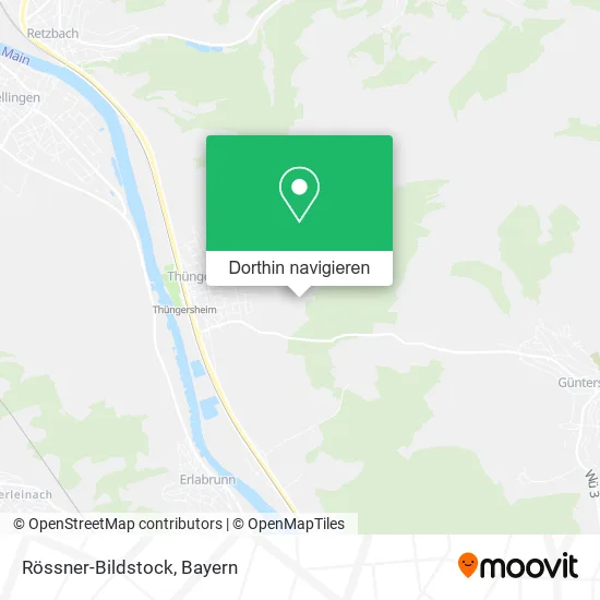 Rössner-Bildstock Karte