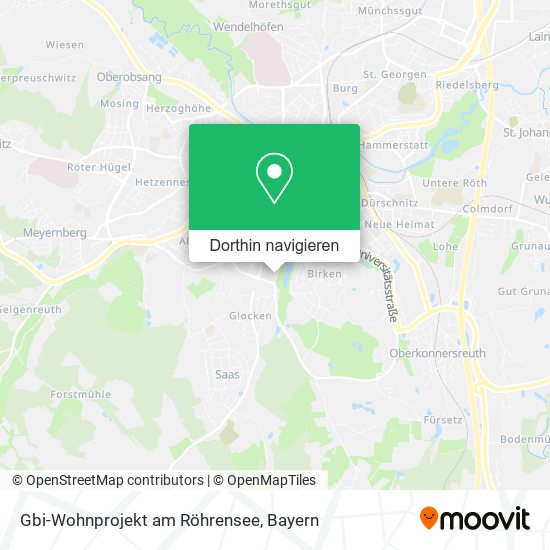 Gbi-Wohnprojekt am Röhrensee Karte
