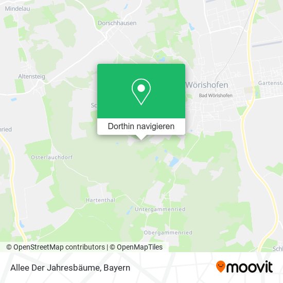 Allee Der Jahresbäume Karte