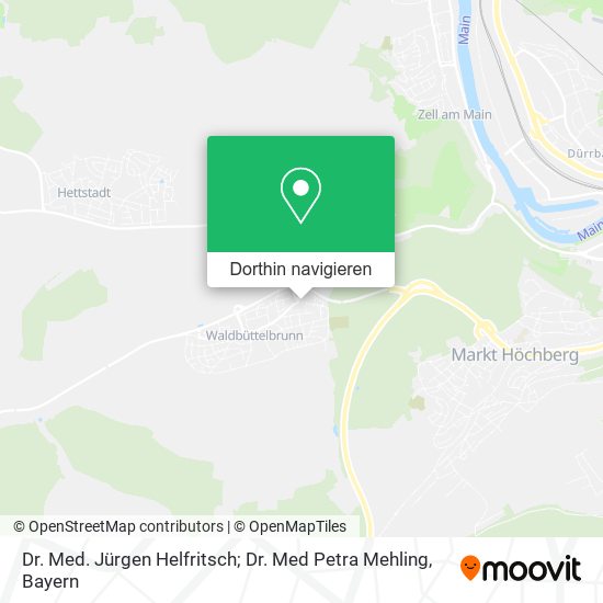Dr. Med. Jürgen Helfritsch; Dr. Med Petra Mehling Karte