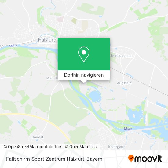 Fallschirm-Sport-Zentrum Haßfurt Karte