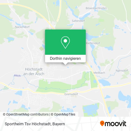 Sportheim Tsv Höchstadt Karte