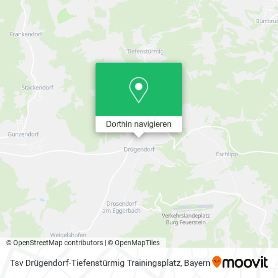 Tsv Drügendorf-Tiefenstürmig Trainingsplatz Karte
