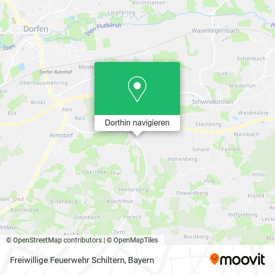 Freiwillige Feuerwehr Schiltern Karte