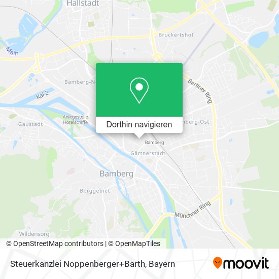 Steuerkanzlei Noppenberger+Barth Karte