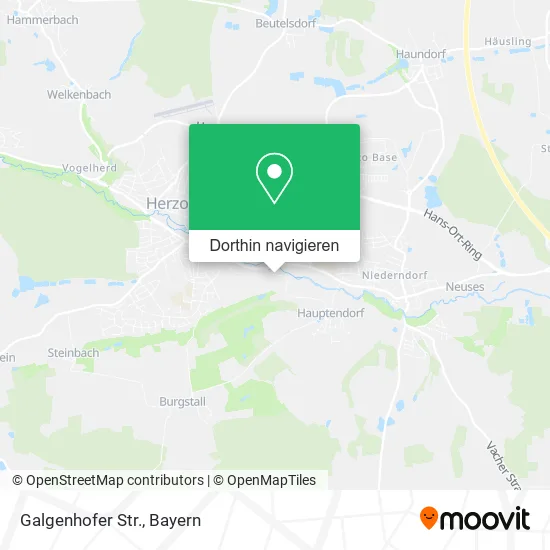 Galgenhofer Str. Karte