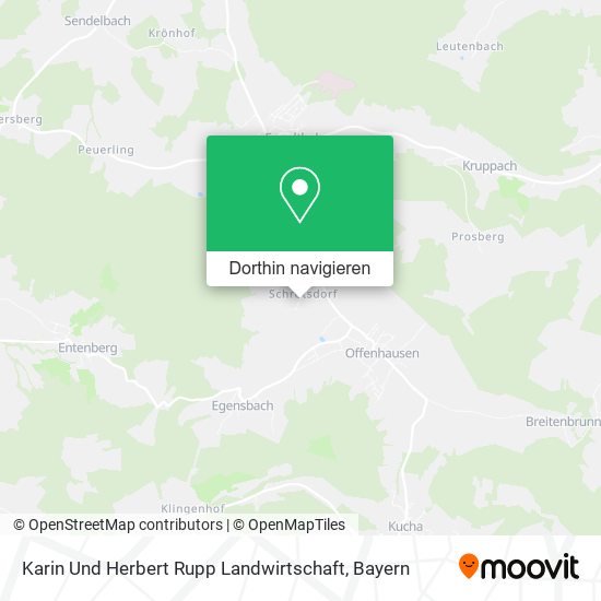 Karin Und Herbert Rupp Landwirtschaft Karte