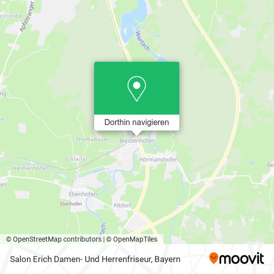 Salon Erich Damen- Und Herrenfriseur Karte