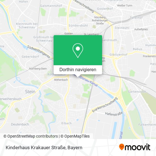 Kinderhaus Krakauer Straße Karte
